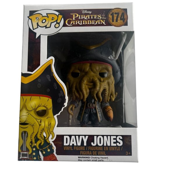 Davy Jones 174 POP Funko From Pirates of the Caribbean Released 2016 - Picture 1 of 7